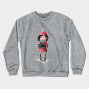 Rotkäppchen liebt den Wolf - Little Red Riding Hood Loves The Wolf Crewneck Sweatshirt